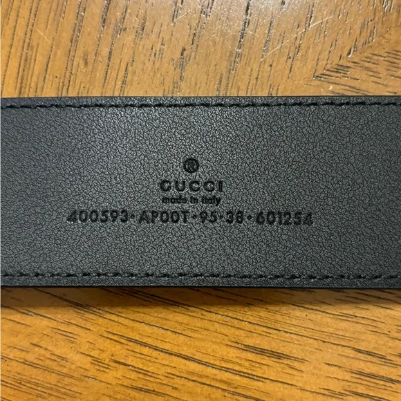 Gucci leather belt. - Picture 2 of 5